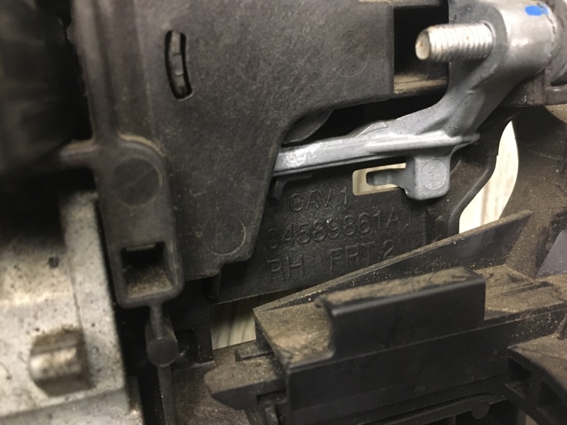 Ручка двери наружная передняя правая JOURNEY 08-20 2012 Внедорожник 3.6 ERB