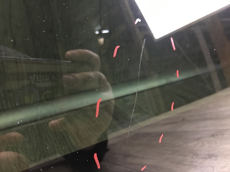 Стекло панорамной крыши переднее VENZA 09-16