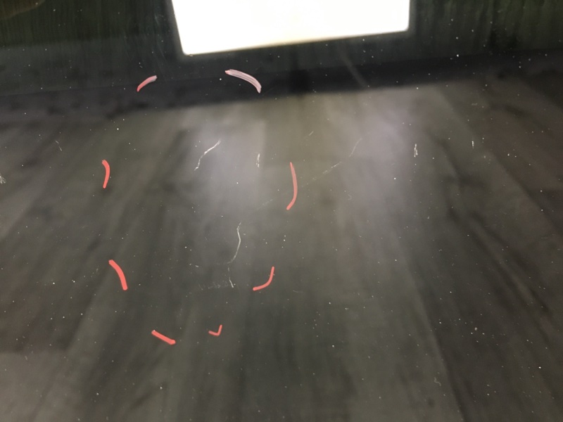 Стекло панорамной крыши переднее VENZA 09-16