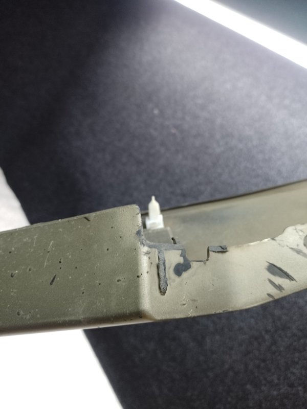 Накладка крыла (расширитель арки) передняя левая LAND CRUISER PRADO 120 02-09