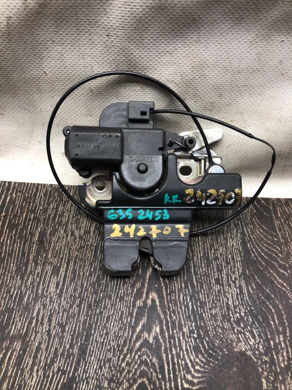 Замок крышки багажника INFINITI G25/G35/G37/Q40 06-14 2008 Седан 3.5 VQ35HR 84631-JK600 Б/У