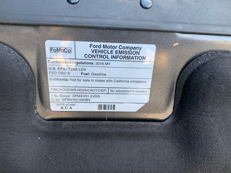 Капот FUSION 14- 2016 C15HDTX