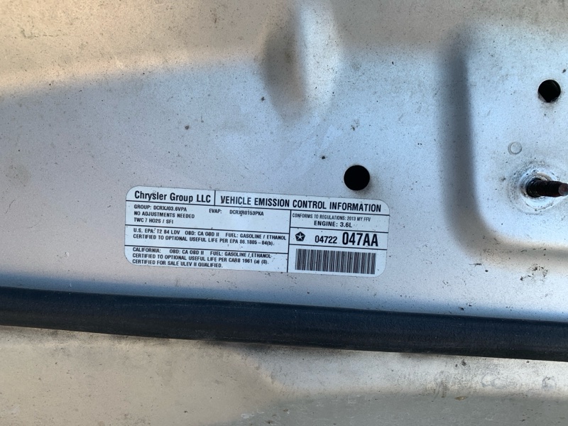 Капот JOURNEY 08-20 2013 3.6 ERB