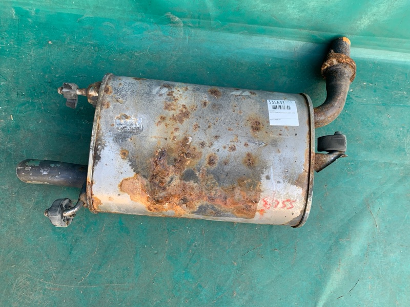 Глушитель TOYOTA CAMRY 40 06-11 2008 2.4 2AZFE 17430-0H160 Б/У