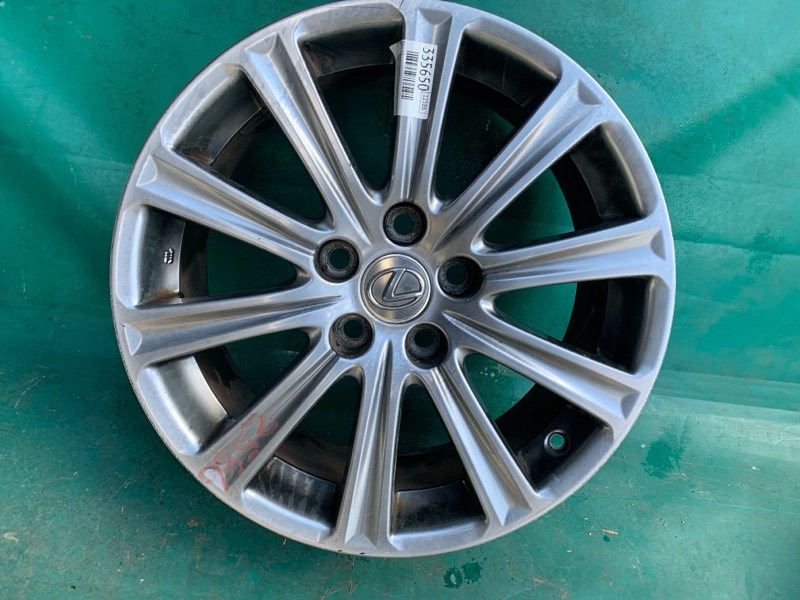 Запчасть диск r17 LEXUS NX 14-21 2020 8ARFTS 2.0TURBO 4261A-78031 Б/У Диск R17 LEXUS NX 14-21 2020 8ARFTS 2.0TURBO 4261A-78031 Б/У