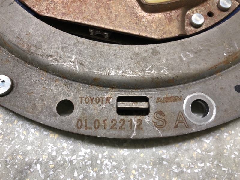 Диск сцепления TOYOTA PRIUS - 30 09-17 1.8 2ZR-FXE