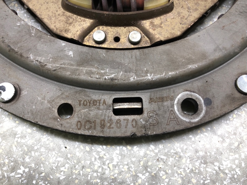 Диск сцепления TOYOTA PRIUS - 30 09-17 1.8 2ZR-FXE