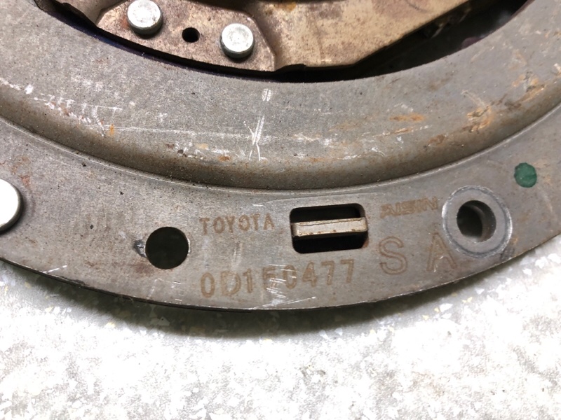 Диск сцепления TOYOTA PRIUS - 30 09-17 1.8 2ZR-FXE