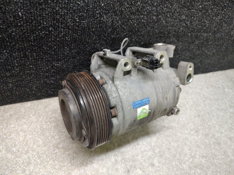 Компрессор кондиционера NISSAN X-TRAIL T30 01-07 2.5 QR25DE 92600-CN00A Б/У