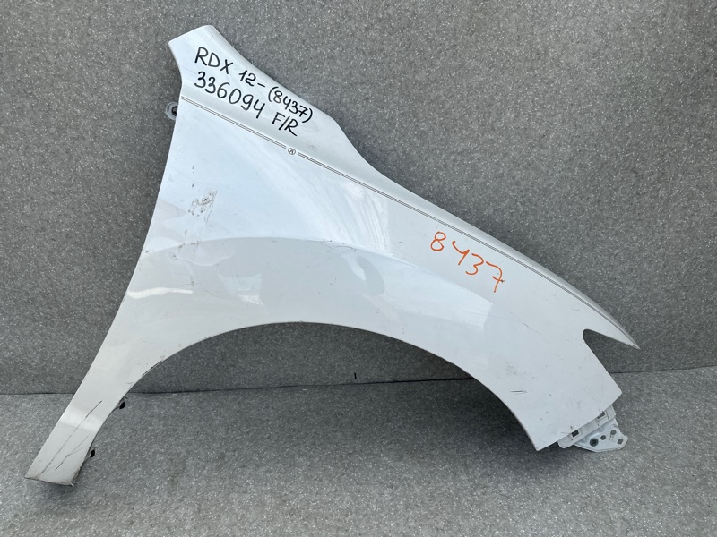 Крыло переднее правое ACURA RDX 12-19 2013 3.5 J35Z2 60210-TX4-A91ZZ Б/У