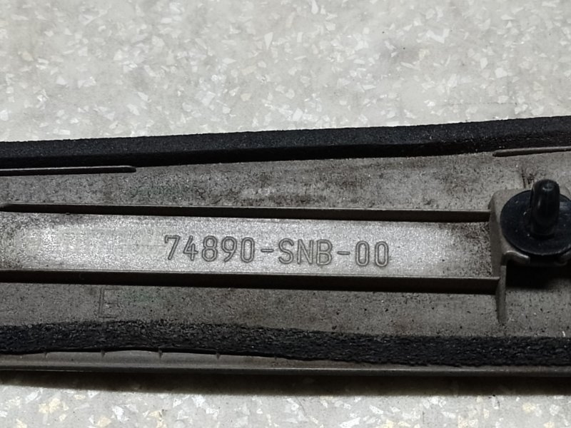 Панель подсветки номера HONDA CIVIC 4D 06-11