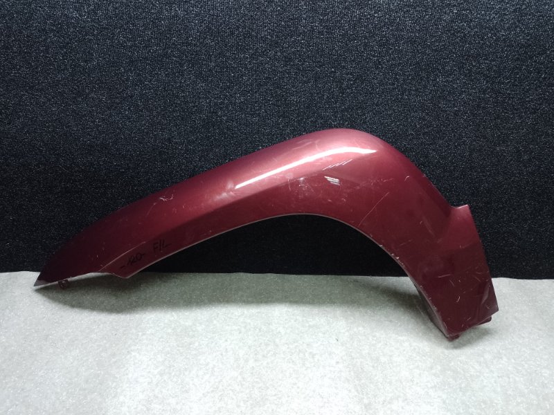 Накладка крыла (расширитель арки) передняя левая TOYOTA LAND CRUISER PRADO 120 02-09 75612-60111-D0 Б/У