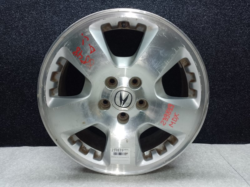 Диск R17 ACURA MDX (YD1) 00-06 2003 Внедорожник 3.5 42700-S3V-A31 Б/У