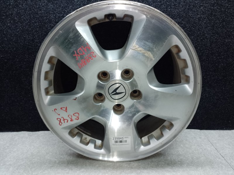 Диск R17 ACURA MDX (YD1) 00-06 2003 Внедорожник 3.5 42700-S3V-A31 Б/У