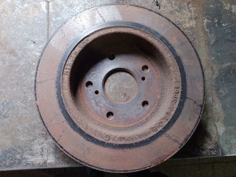 Тормозной диск задний SUZUKI SX4 06-13