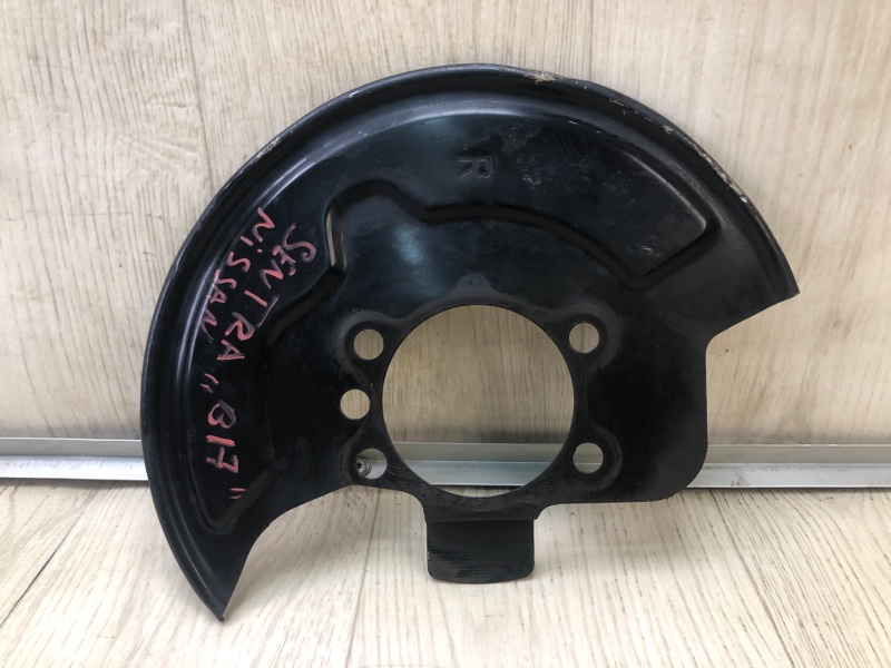 Защита тормозного диска передняя правая SENTRA B17 12-21