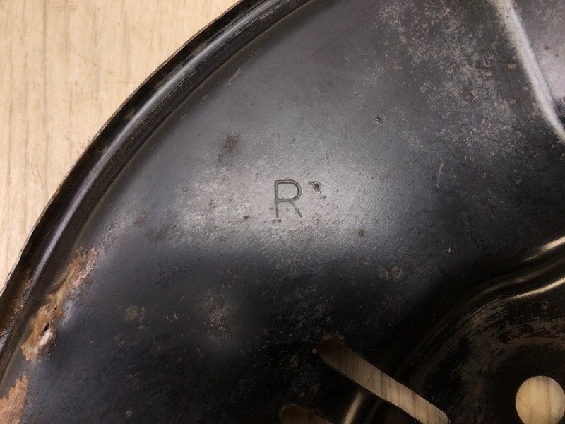 Защита тормозного диска передняя правая LAND CRUISER PRADO 150 09-17 2010 Внедорожник 3.0 1KDFTV