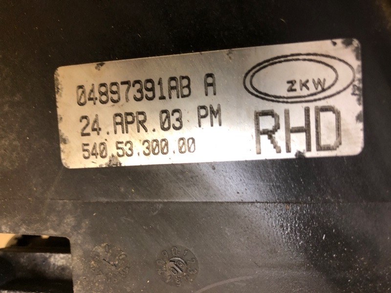 Фара левая VOYAGER 95-00