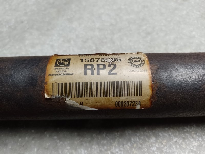 Карданный вал передний H3 05-10 2006 L52 3.5 L