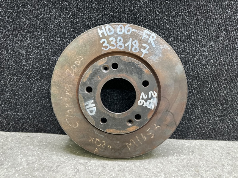 Тормозной диск передний HYUNDAI ELANTRA HD 06-11 51712-2H000 Б/У