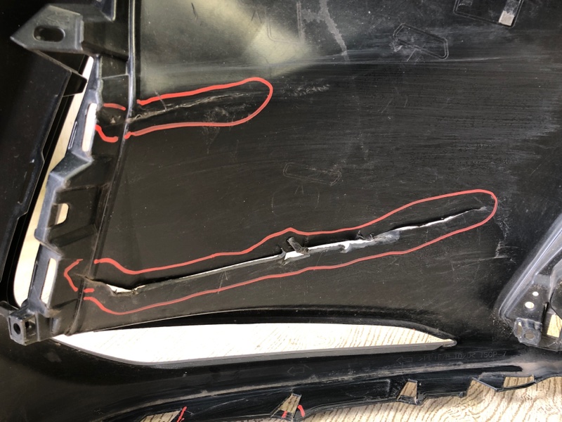 Бампер передний RX350/450 15-22