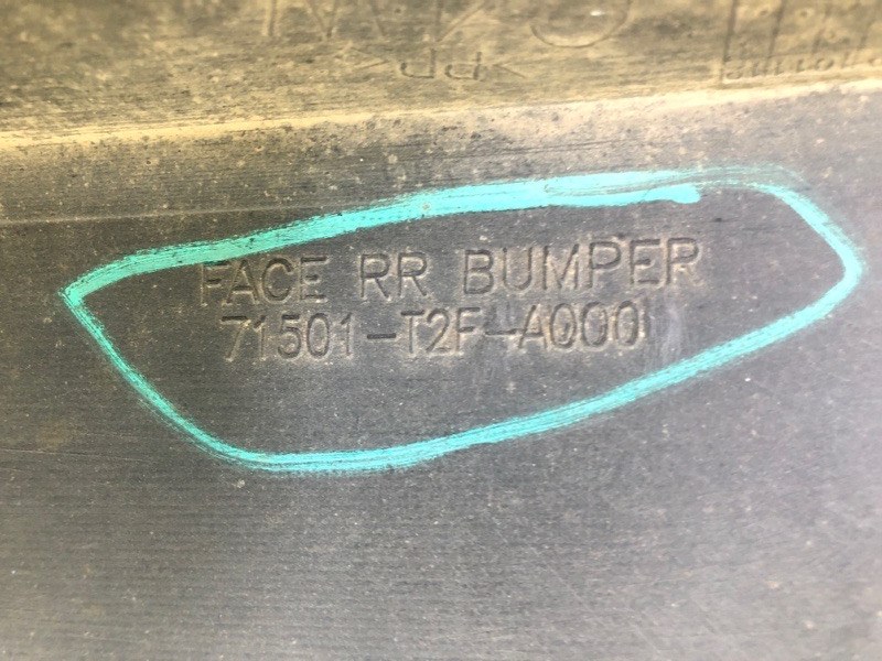 Бампер задний ACCORD CR 13-18