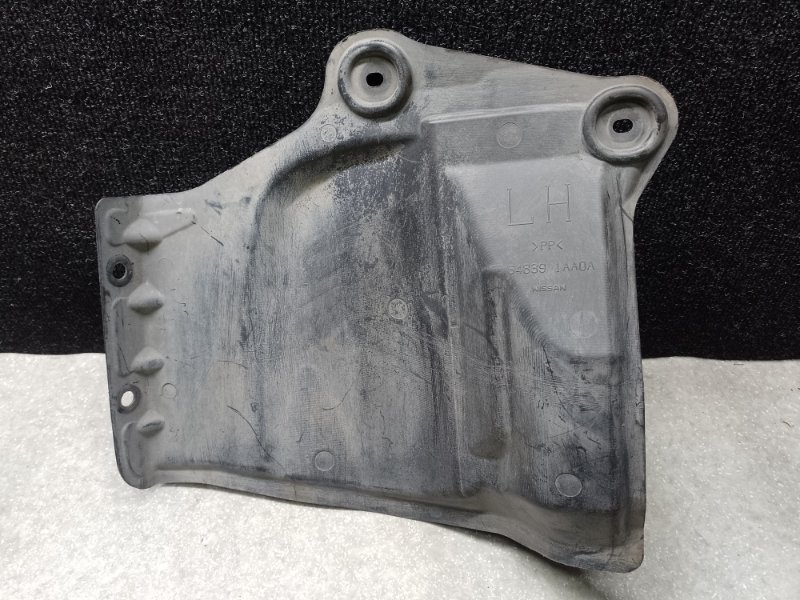 Защита лонжерона передняя левая NISSAN MURANO Z51 07-14 64839-1AA0A Б/У