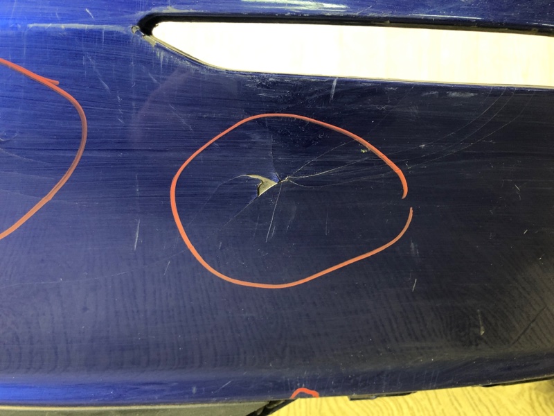 Бампер задний ACCORD CV 18-