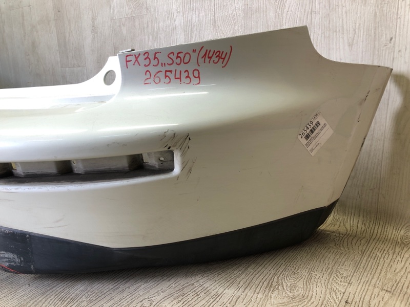 Бампер задний FX S50 03-08 2005 3.5 VQ35DE