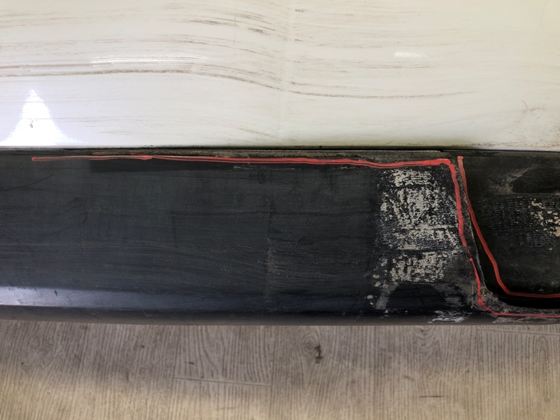 Бампер задний FX S50 03-08 2005 3.5 VQ35DE