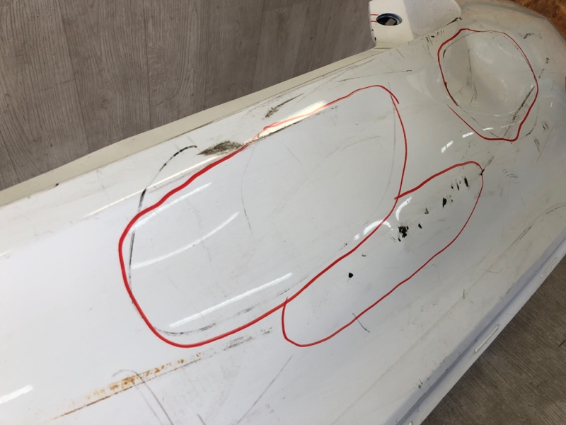 Бампер задний CAMRY 55 14-17