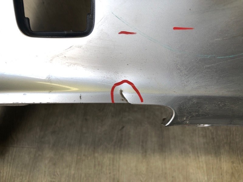 Бампер задний LS460 12-