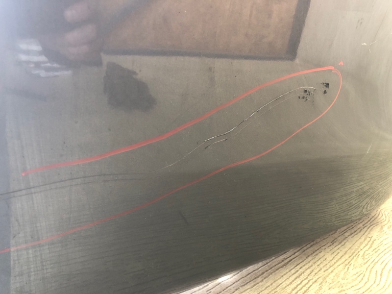 Бампер задний ES 18- Бампер задний ES 18-