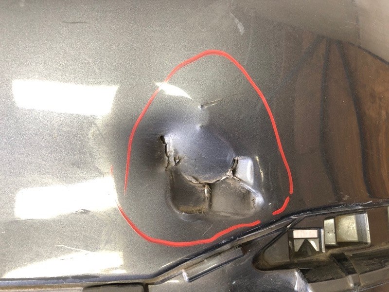 Бампер задний ES 18- Бампер задний ES 18-