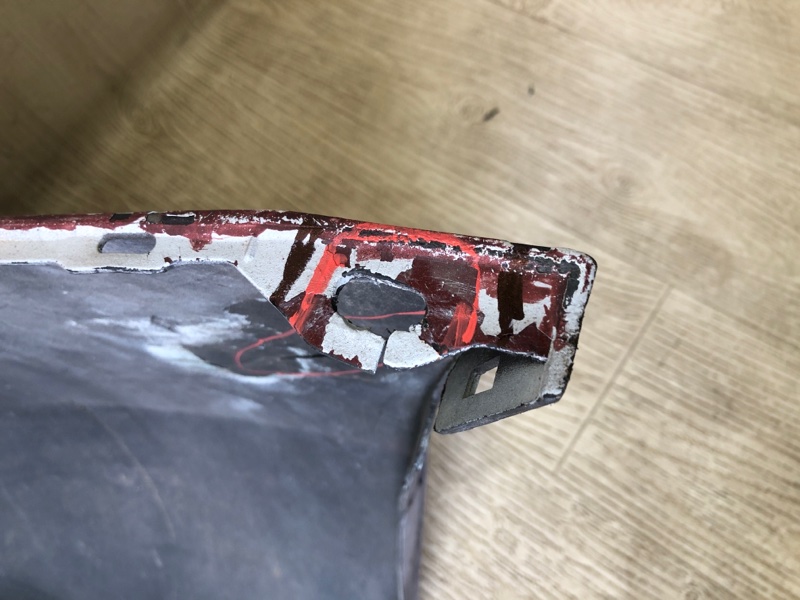 Бампер задний CX-7 06-12