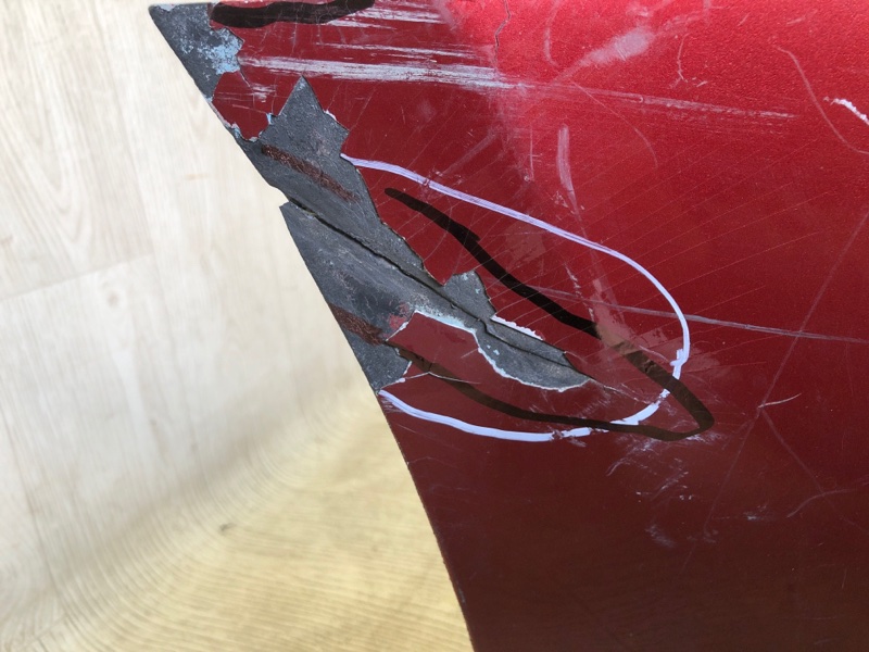 Бампер задний CX-7 06-12