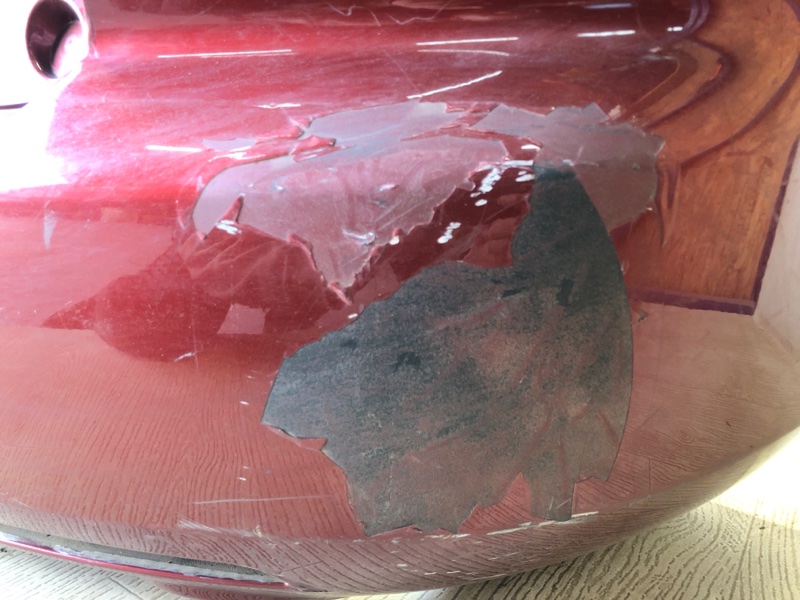 Бампер задний CX-7 06-12