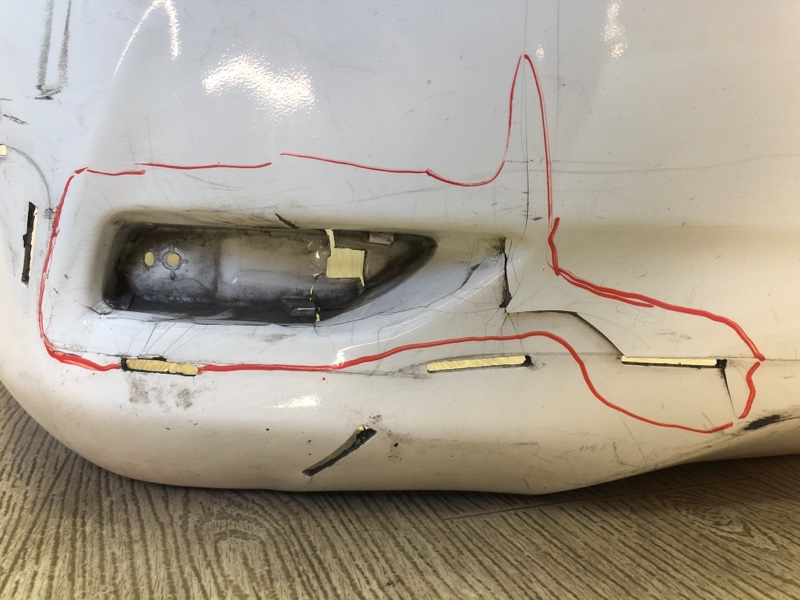 Бампер задний COROLLA 150 06-13 Седан