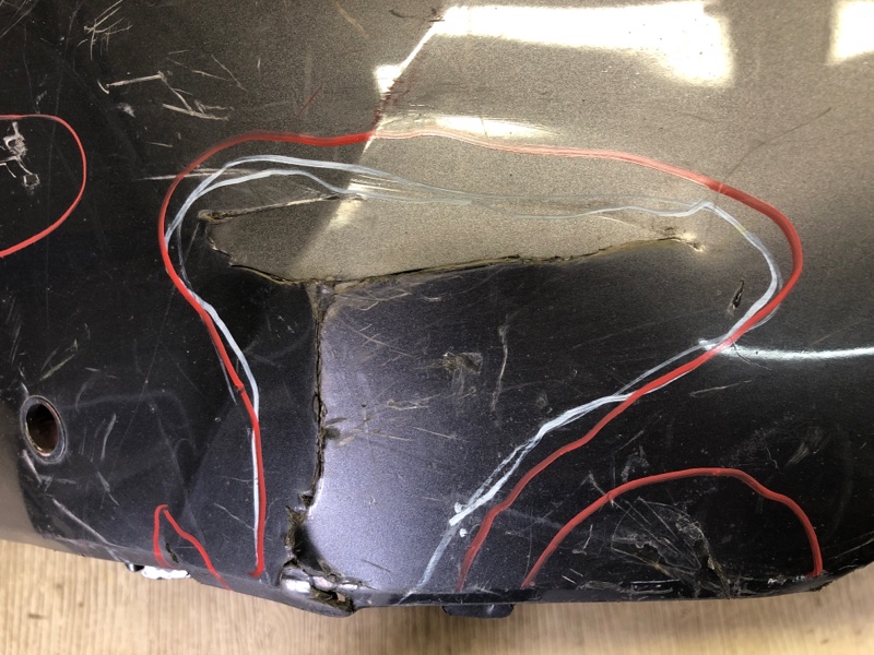 Бампер задний RX350/450 15-22 Бампер задний RX350/450 15-22