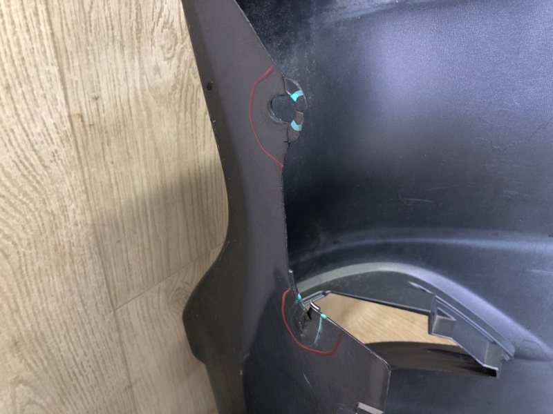 Бампер задний GX460 2009-