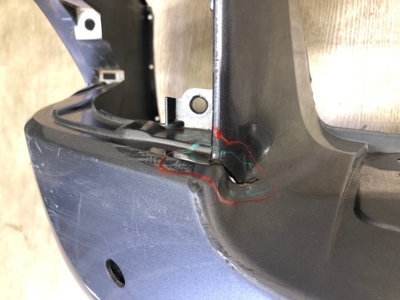 Бампер задний GX460 2009-