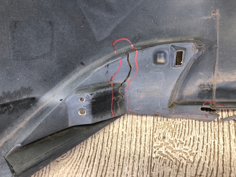 Бампер задний IS250/350 13-20