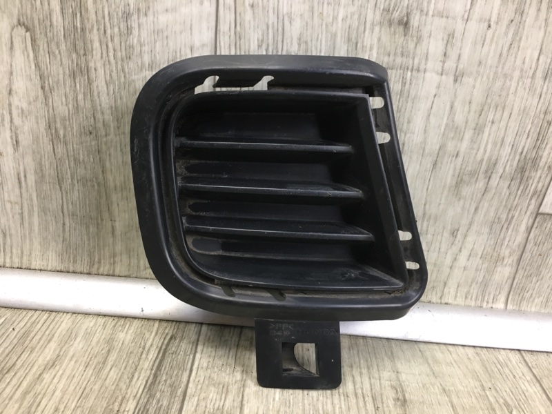 Заглушка ПТФ правая HONDA ACCORD CL7 / TSX 03-08 71146-SEA-000 Б/У