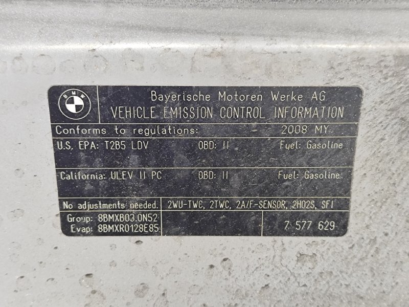 Капот 5 SERIES 03-10 2007 N52B30A