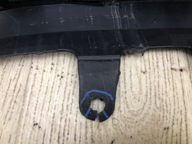 Накладка бампера задняя COROLLA 18-