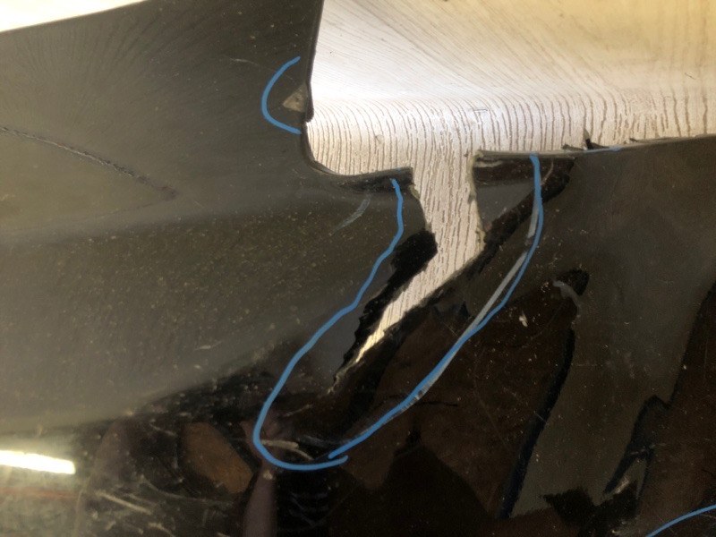 Бампер передний PILOT 08-15