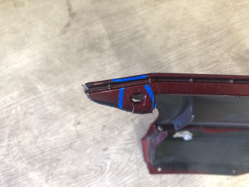 Бампер задний FUSION 14- 2016 CD4 C25HDEX