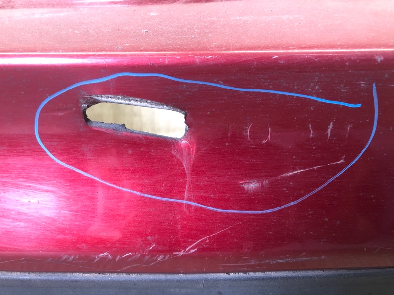 Бампер задний FUSION 14- 2016 CD4 C25HDEX