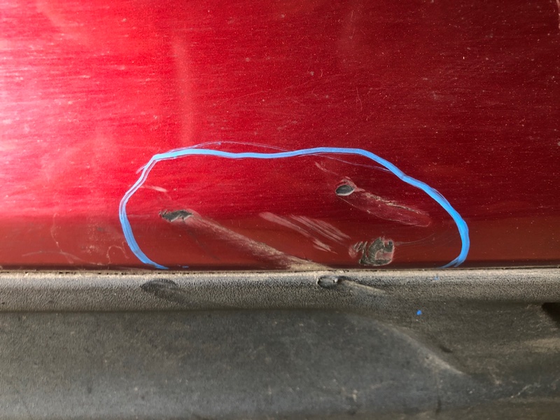 Бампер задний FUSION 14- 2016 CD4 C25HDEX