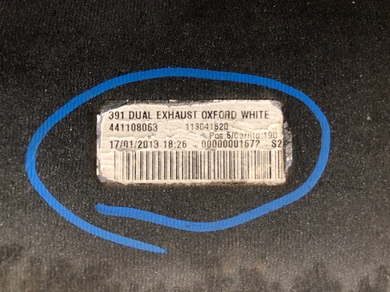 Бампер задний FUSION 14-